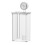 (Gray)Transparent Wall Mount Tissue Dispenser With Suction Cup For Bathroom And Kitchen Use 3