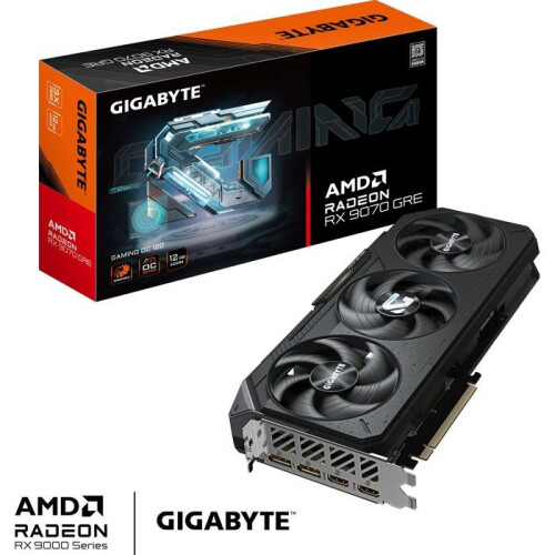 Gigabyte GIGABYTE - GAMING OC - Placa de vídeo - Radeon RX 9070 GRE - 12 Go 1
