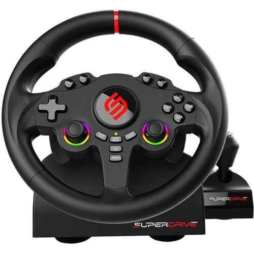 Volant gaming - SUBSONIC - Double joysticks LED + lever - PS4 PC Switch Switch 2 Xbox One Xbox Series 2