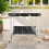 3-Seater Garden Bench Cushion w/ Back & Ties 8