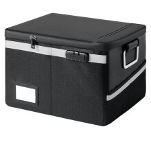 Coffre-Fort Ignifugé et Étanche avec Serrure, Organiseur de Fichiers Portable pour la Maison et le Travail