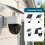 Supporto da Parete Esterno Compatibile da 2 Pezzi per  SoloCam S340 E30 E42 e 4G LTE Cam S330, Resistente Alla Ruggine 4
