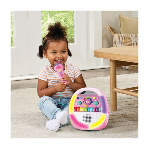 VTech Karaoke-Lautsprecher - VTECH - Music'kid - Rosa - Bluetooth - Inklusive Mikrofon - 30 Lieder 2