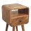 Mini Solid Wood Bedside – Oak Finish, 1 Drawer 4