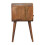 Mini Solid Wood Bedside – Oak Finish, 1 Drawer 5