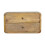 Floating Bedside Table – Oak Look, 2 Drawers,Brown 2