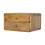 Floating Bedside Table – Oak Look, 2 Drawers,Brown 9