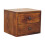 Solid Wood Wall-Mounted Nightstand, 2 Drawers 10