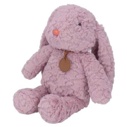 Schlafhase Plüsch 35cm weich Lila 1