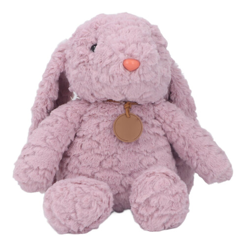 Kuschelkaninchen Plüschfigur 35cm Lila