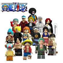 (Style M)One Piece Luffy Minifiguren Nami Zoro Bausteine Chopper Spielzeug Set Kinder Geschenke