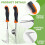 2Pcs Stainless Steel Weed Puller Dandelion Puller Manual Weeding Knife Root Puller Gardening Tools Garden Scraper with Handle 3