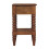 Brown Wooden Bedside Table – 1 Drawer, 1 Shelf 10