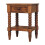 Brown Wooden Bedside Table – 1 Drawer, 1 Shelf 6