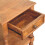 Brown Wooden Bedside Table – 1 Drawer, 1 Shelf 7