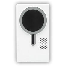 Magnetic Phone Vlog Selfie Monitor Screen, Back Camera Selfie Monitor, 720P Display Wirelessly Connect to Mobile Phones