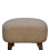 Beige Square Footstool – Boucle & Solid Wood 11