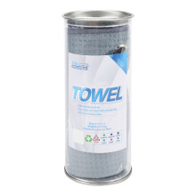 Golf Handtuch Mikrofaser Waffel Grau