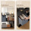 Homcom HOMCOM 110 cm L-Shaped Desk, Small Computer Desk with Fabric Drawer, Black 5
