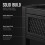 Homcom HOMCOM Wall-Mounted Wine Rack with LED Lights, Glass Holders, Black 7