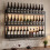 Homcom HOMCOM Wall-Mounted Wine Rack with LED Lights, Glass Holders, Black 8