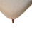 Beige Square Footstool – Boucle & Solid Wood 12