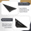 For  Lancia Ypsilon 2011-2024 Left Rear Mirror Triangle Trim 735529370 7