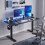 Homcom (Black) HOMCOM Standing Desk Memory Control Adjustable 2