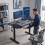 Homcom (Black) HOMCOM Standing Desk Memory Control Adjustable 9