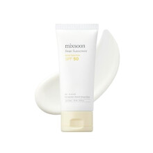 Lightweight Airy Bean Sunscreen SPF 50, No White Cast Non-Sticky for Korean Glass Skin 50ml