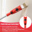 Multi-Angle Paint Brush Extender, Extension Pole Attachment Holder for Paint Brush,Roller, Secure Handle Grip 4