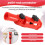 Multi-Angle Paint Brush Extender, Extension Pole Attachment Holder for Paint Brush,Roller, Secure Handle Grip 6