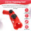 Multi-Angle Paint Brush Extender, Extension Pole Attachment Holder for Paint Brush,Roller, Secure Handle Grip 3
