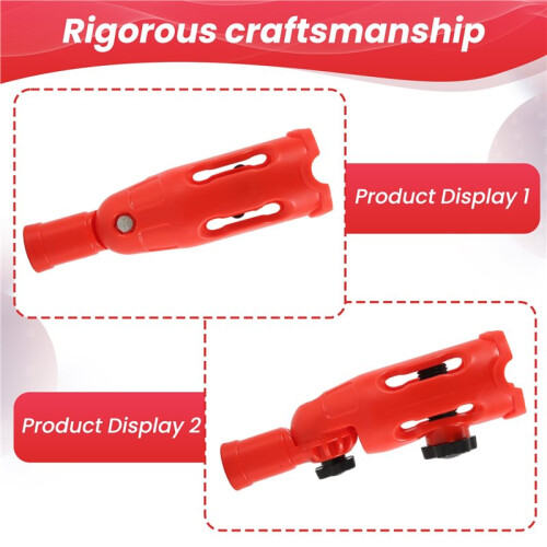 Multi-Angle Paint Brush Extender, Extension Pole Attachment Holder for Paint Brush,Roller, Secure Handle Grip