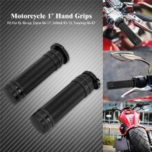 Manopla para Motocicleta 1 Polegada 25 mm para Guidão para Sportster 883 1200 XL VRSC Touring Dyna Softail 96-