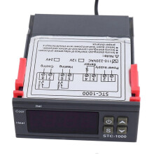 STC-1000 10X 220V Cyfrowy termostat regulator temperatury z czujnikiem NTC