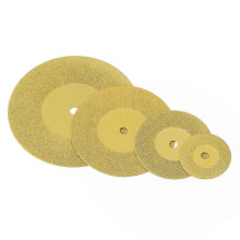 disques de coupe turbo, lames de scie miniatures revêtues de titane, meules à aiguiser pour outils rotatifs