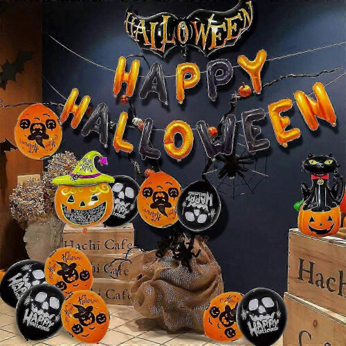 Halloween-Latexballon-Set für Kinder – Partydeko-Set 1