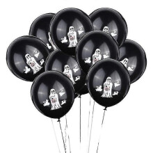 Set di 20 palloncini di Halloween per decorazioni spettrali per feste a tema horror.