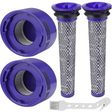 Filtr zamienny do odkurzacza Dyson V8 V7, zmywalny, Hepa, części zamienne, kompatybilny z akcesoriami do odkurzacza V7 V8 Absolute Animal, 2 sztuki