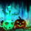 120 cm oppblåsbart spøkelsesgresskar med LED-lys Halloween-dekor 3