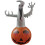 120 cm oppblåsbart spøkelsesgresskar med LED-lys Halloween-dekor 1