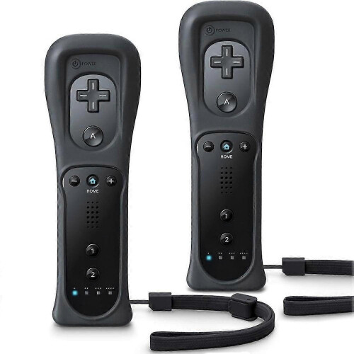 Wii & Wii U fjärrkontroller 2-pack - Silikonfodral och handledsremmar