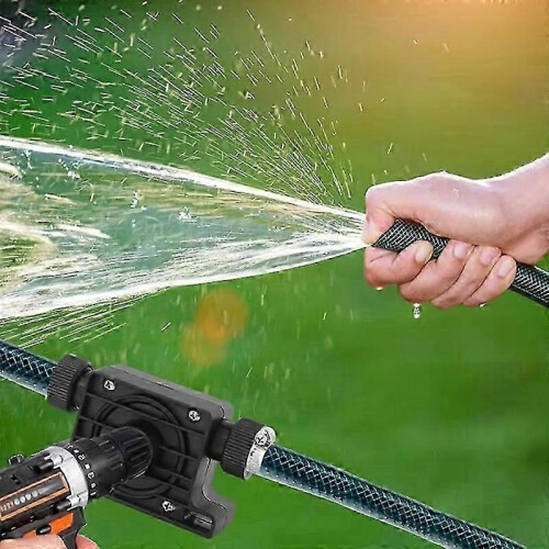Pompe à eau portable avec perceuse électrique et tournevis sans fil 2