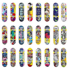 mini-skateboard à doigts aléatoire, cadeau mignon pour enfants.