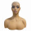 Tête et buste de mannequin féminin avec épaules et coiffure 1