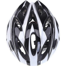 Kask rowerowy dla dorosłych 18 Events EPS i PC, czarno-biały