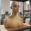Tête et buste de mannequin féminin avec épaules et coiffure 4