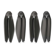 Lot de 4 hélices argentées 1158F à faible bruit et à démontage rapide pour drone DJI Mavic 4 Pro