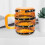 Retro glasölmugg handhållen barmugg vintage ölbehållare 4